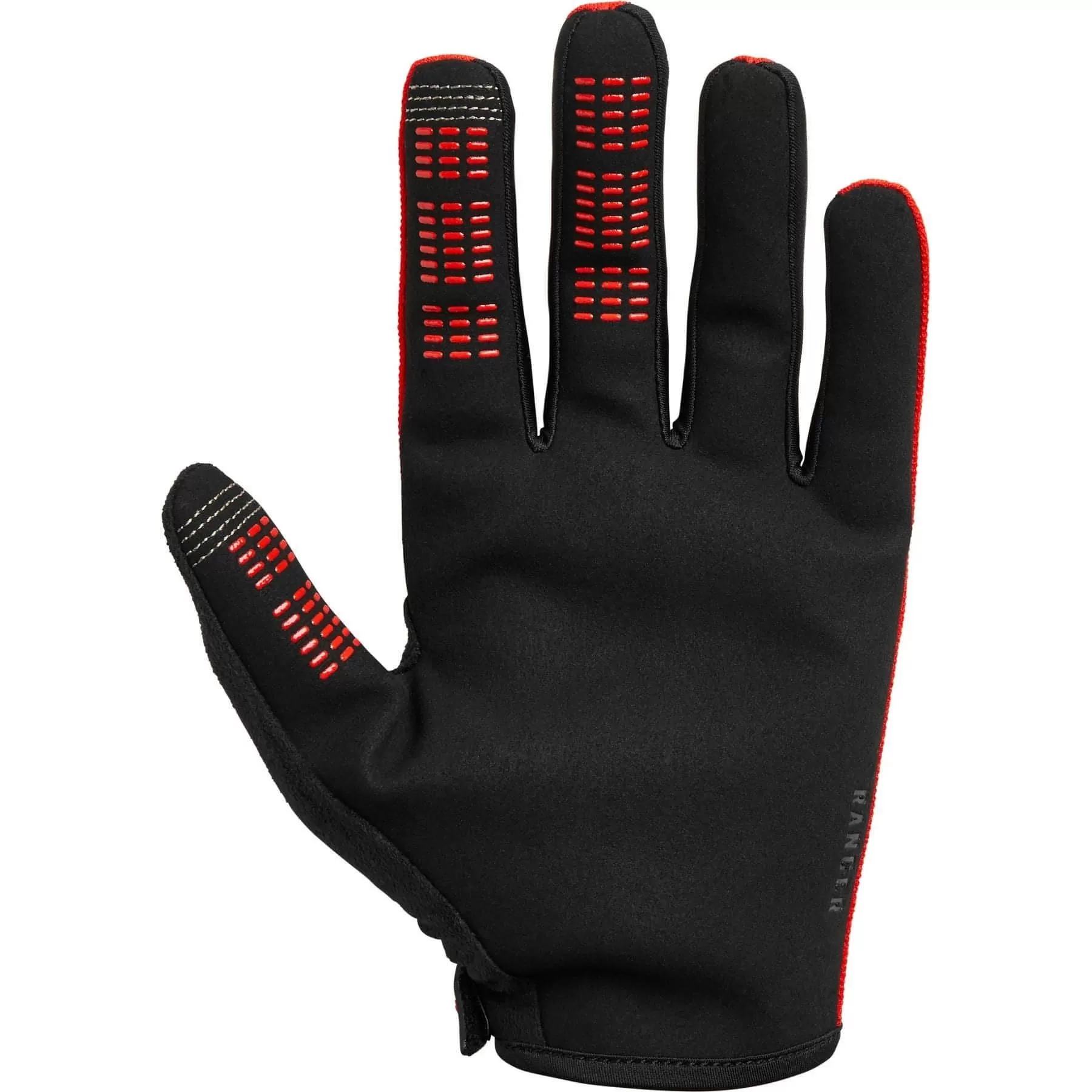 Fox Ranger Full Finger Cycling Gloves - Red