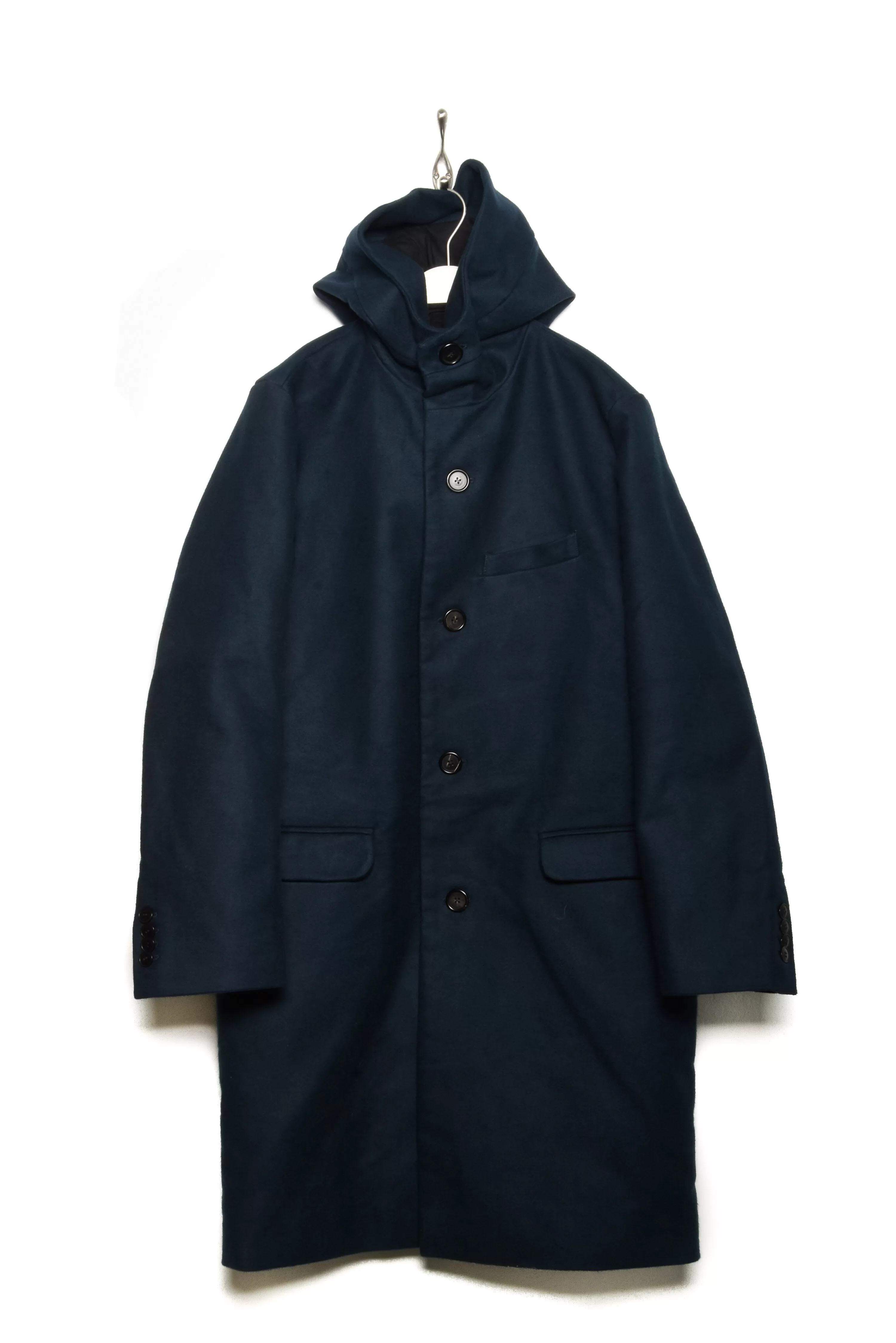 Frank Leder Deutschleder Hoody Coat navy 39