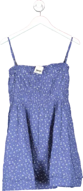 Free People Blue Gabby Mini Dress UK M