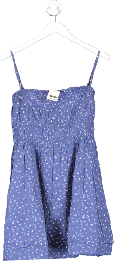 Free People Blue Gabby Mini Dress UK M