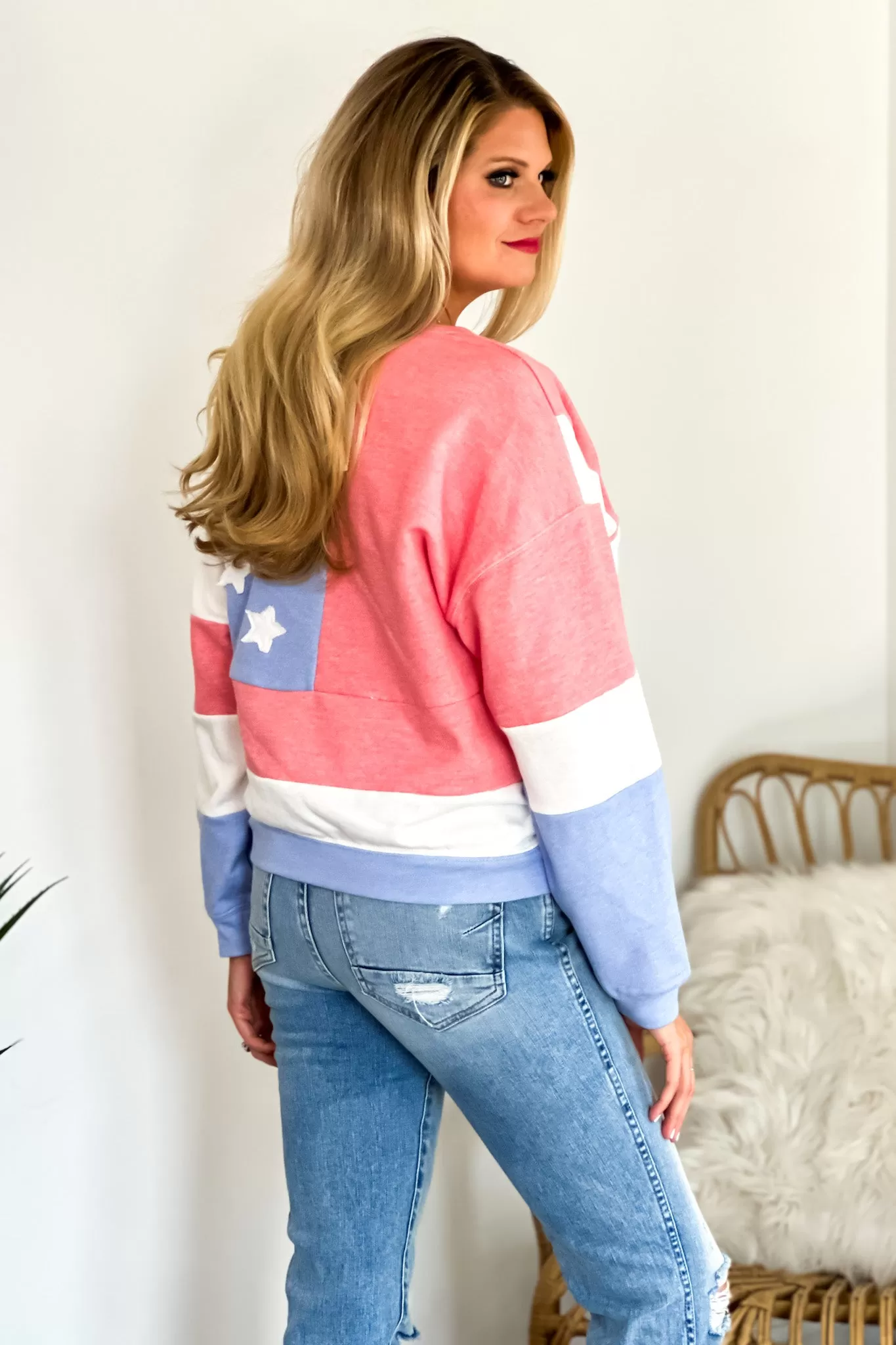 Freedom Flies Cropped Sweatshirt : Americana