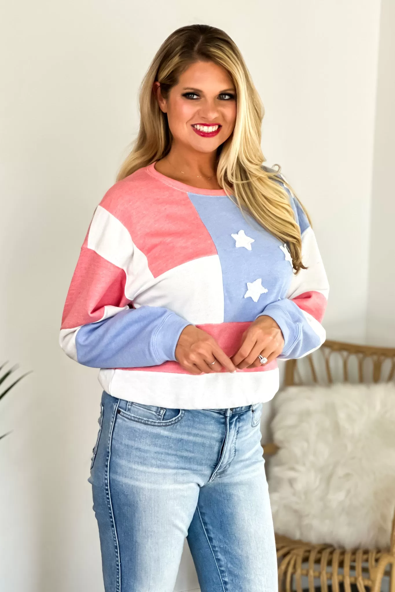 Freedom Flies Cropped Sweatshirt : Americana