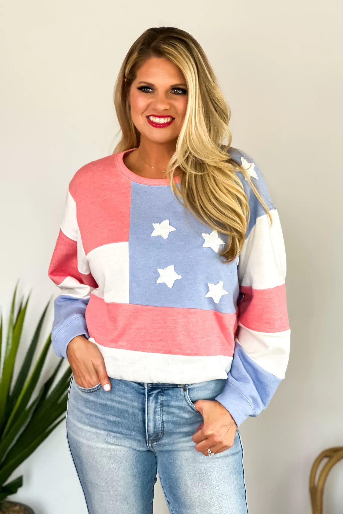 Freedom Flies Cropped Sweatshirt : Americana