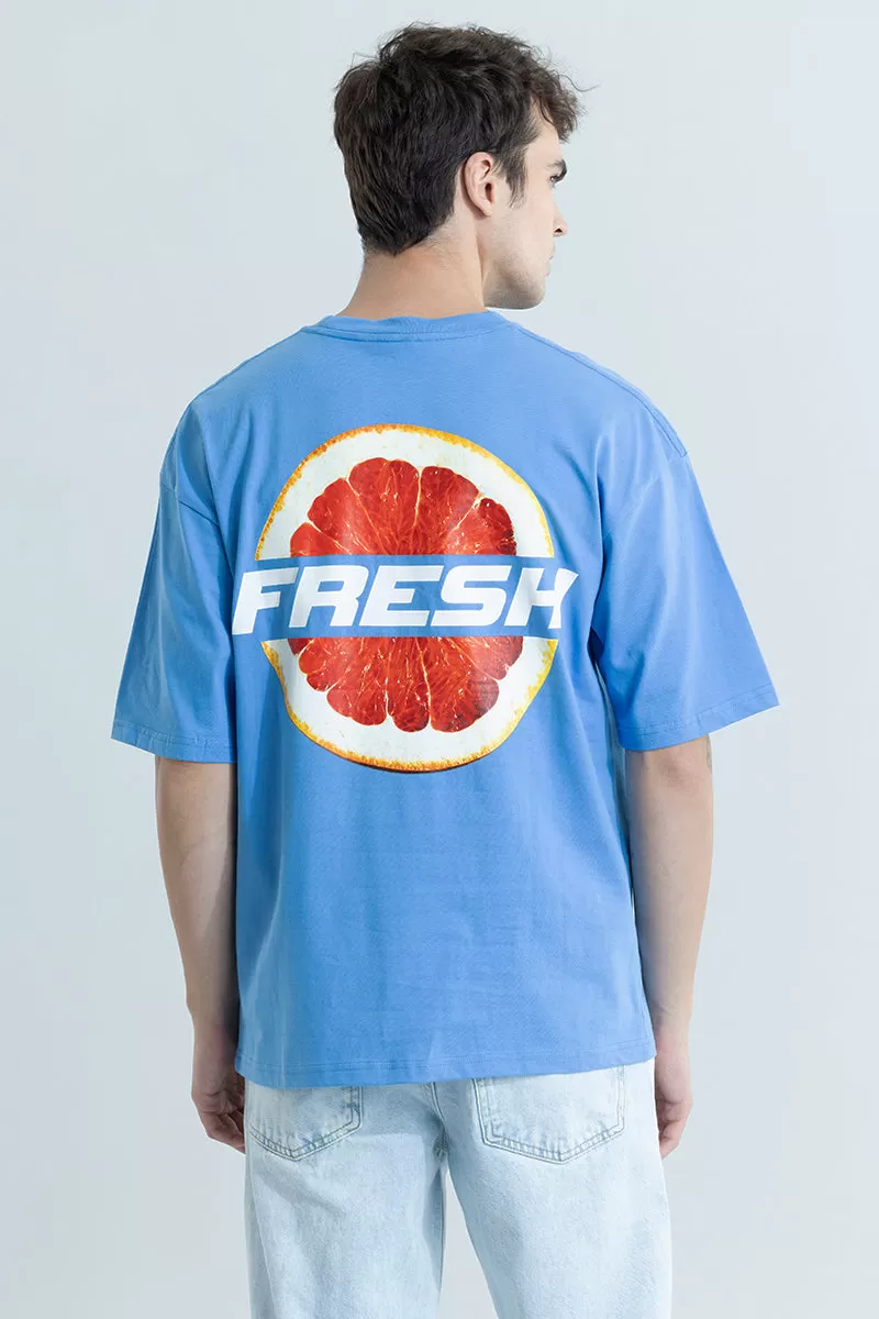 Fresh Blue Oversized T-Shirt