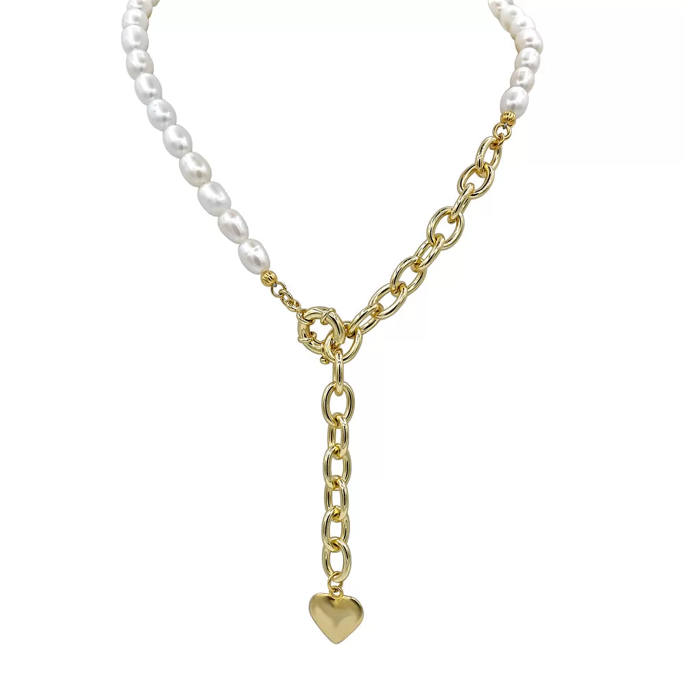 Gaia Pearl Reversible Necklace