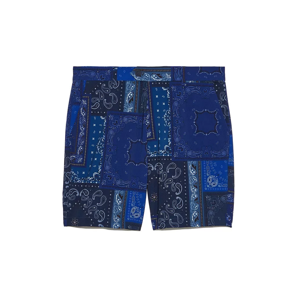 G/FORE MAVERICK HYBRID SHORT BANDANA PRINT