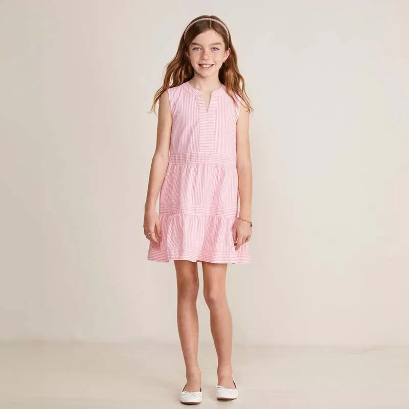 Girls Harbor Tiered Dress