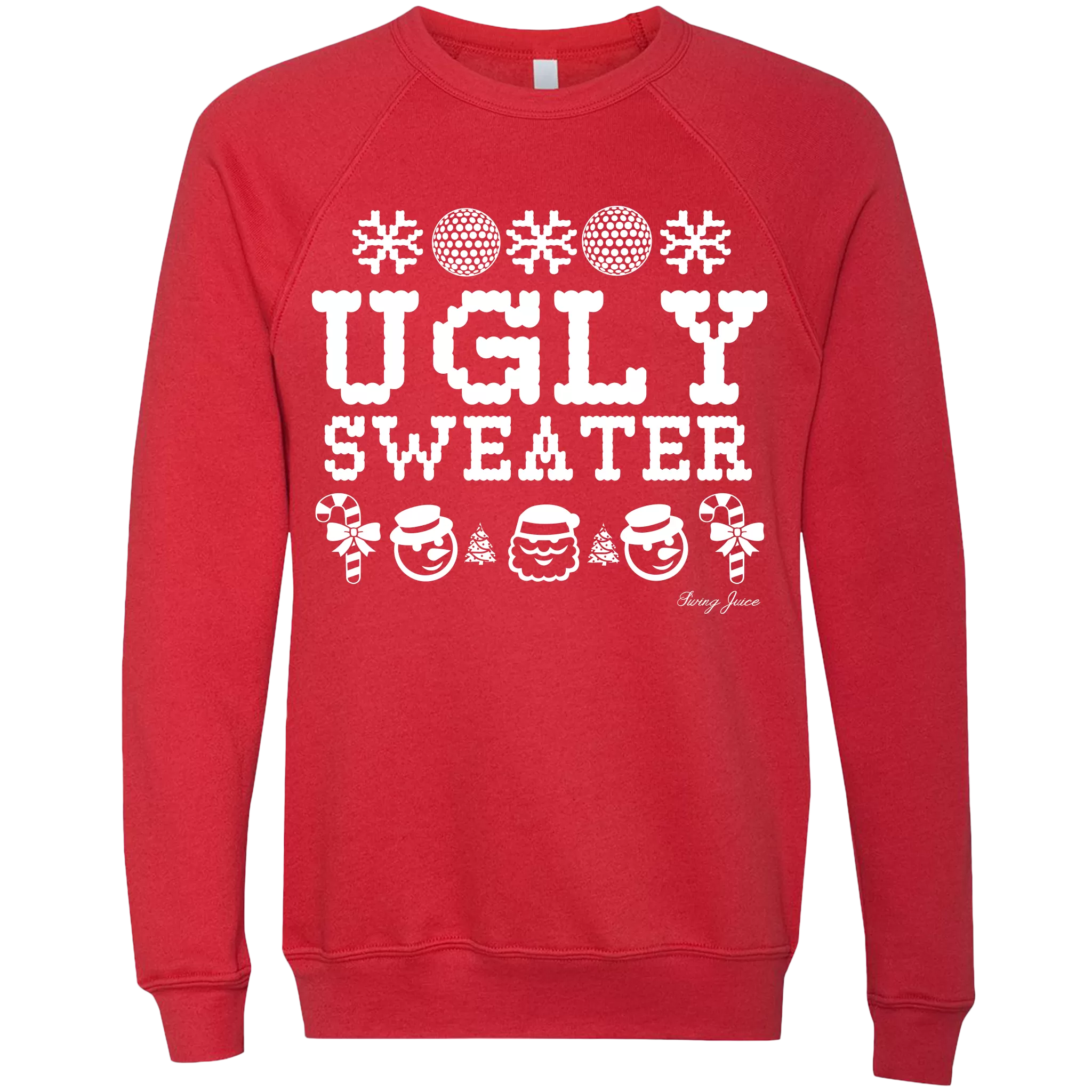 Golf Christmas Unisex Ugly Sweatshirt