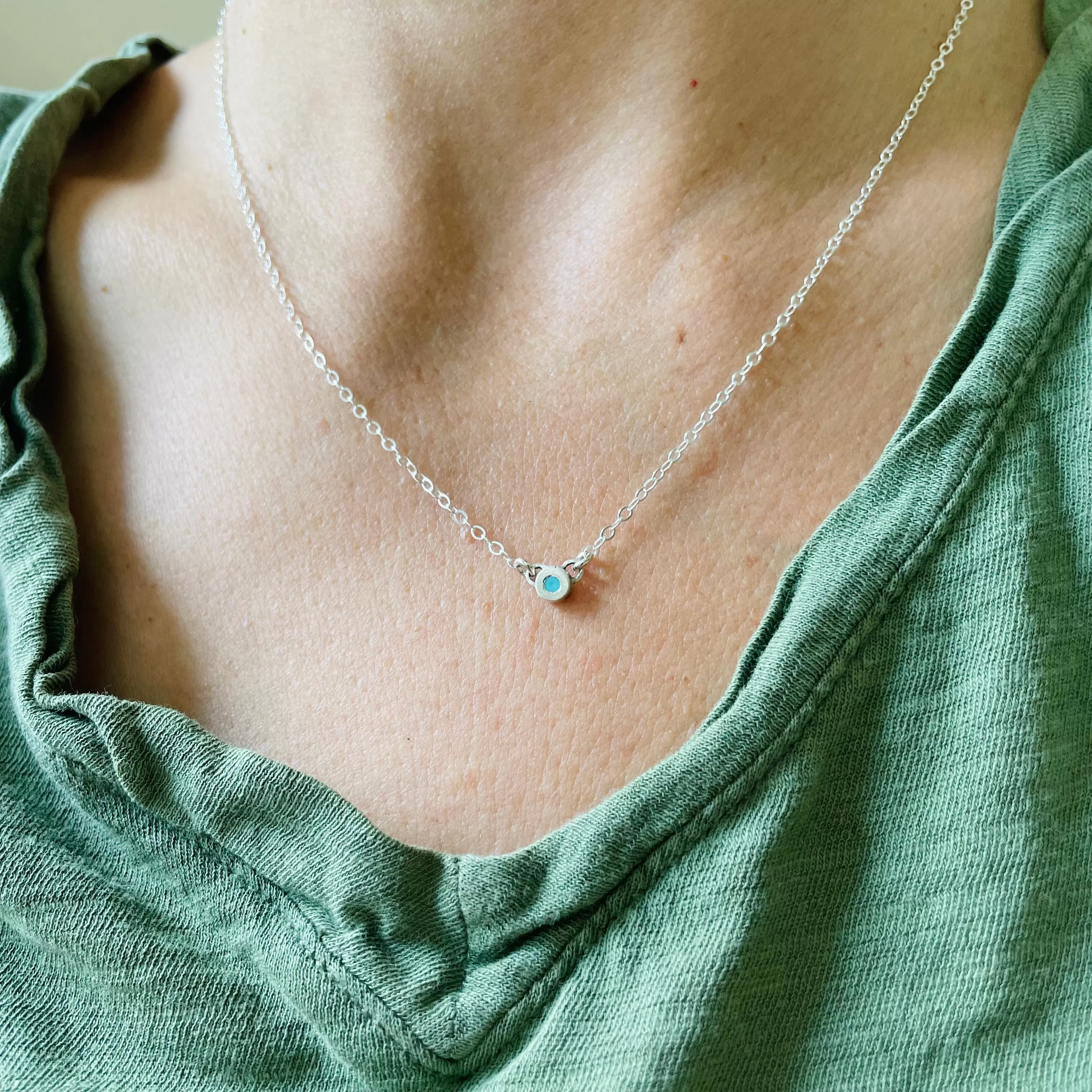 GRACE NECKLACE   TURQUOISE