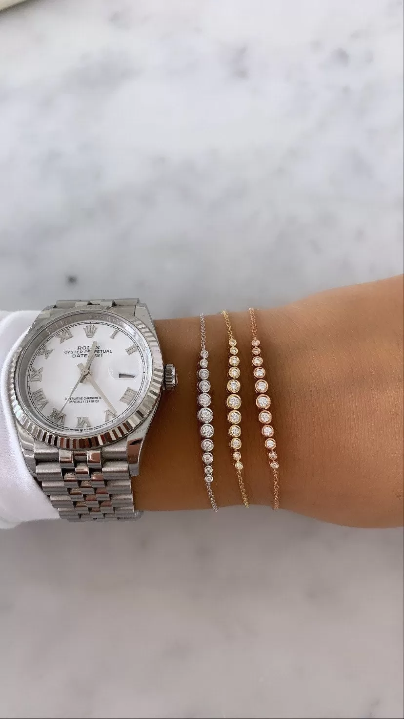 Graduated Diamond Bracelet