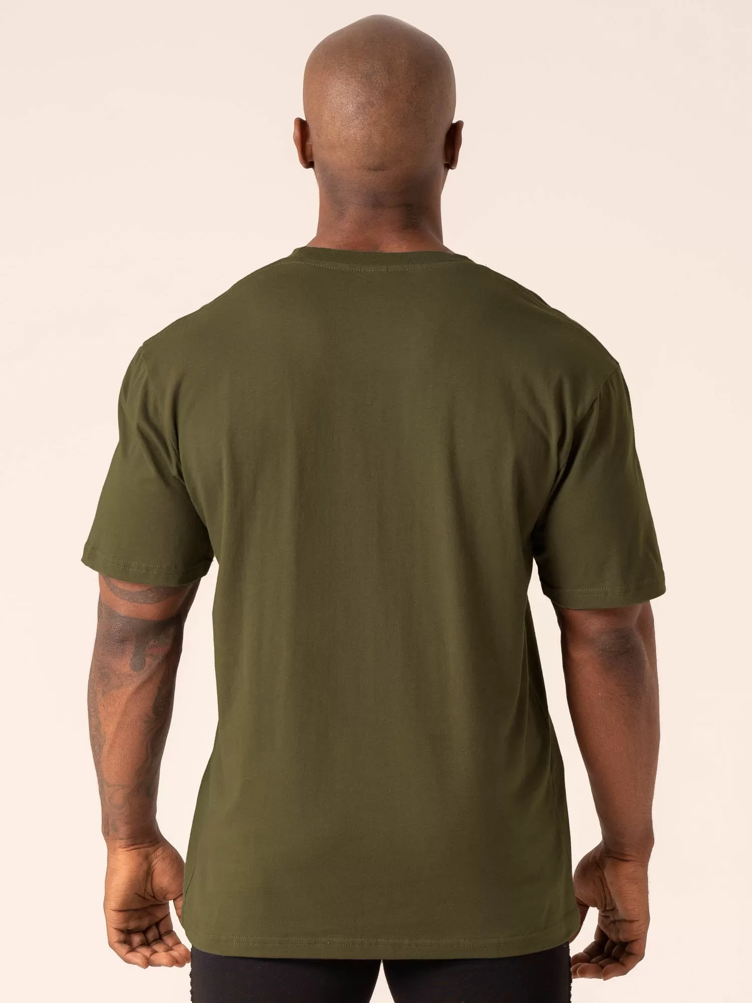 Grit Oversized T-Shirt - Olive