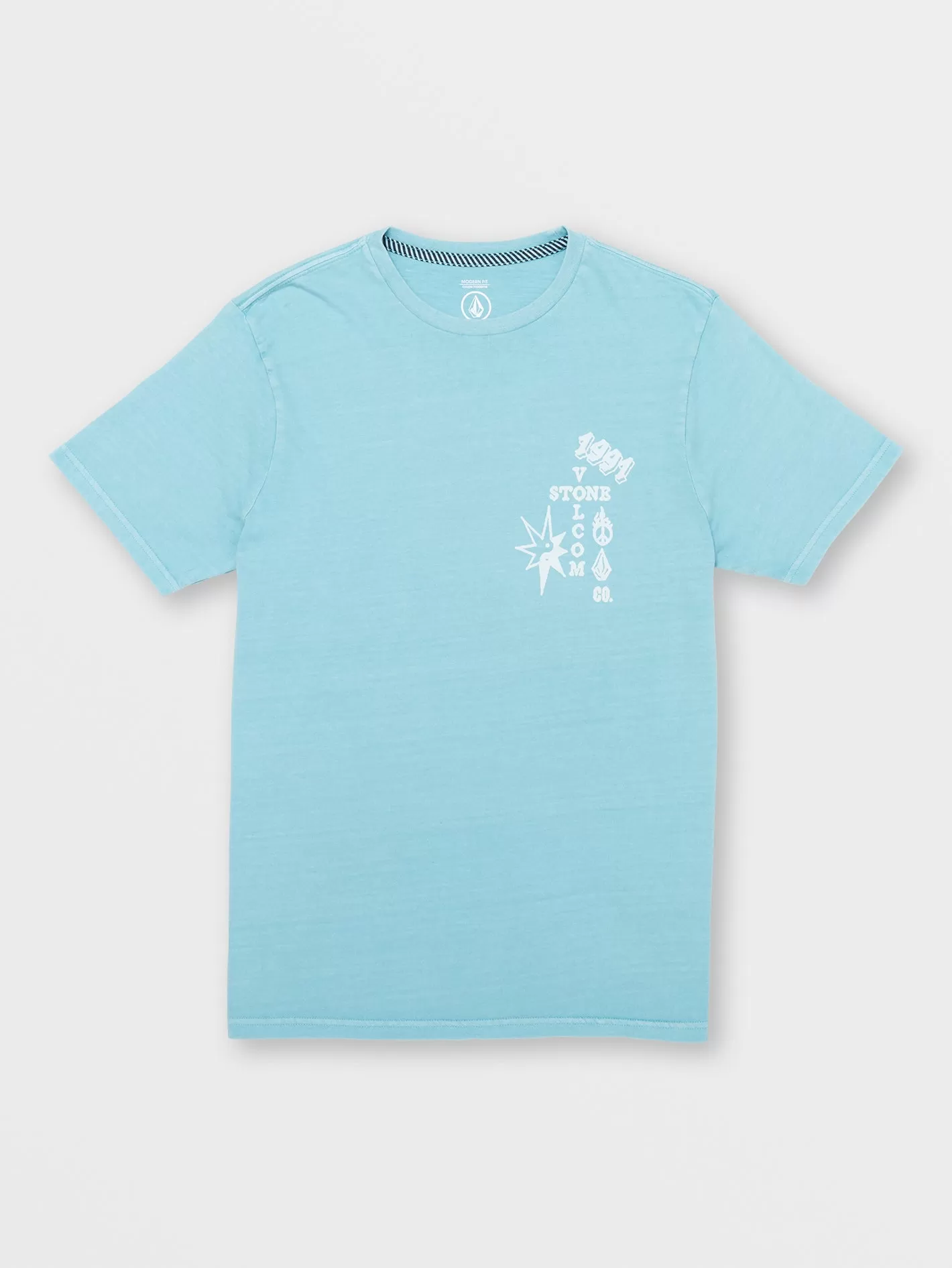 Heavy Living Short Sleeve Tee - Cali Blue Heather