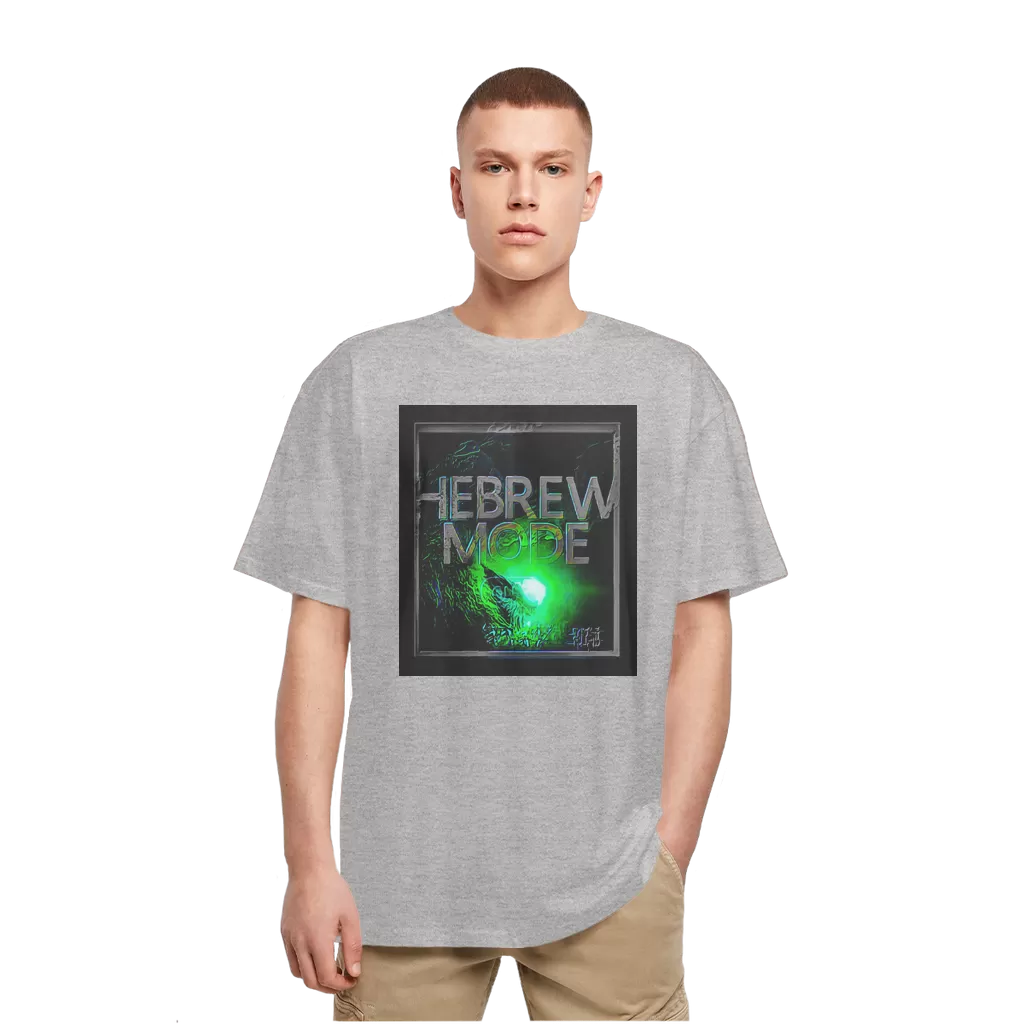 Hebrew Mode - On 01-07 Men's Designer Oversized Drop Shoulder T-shirt (4 Colors)