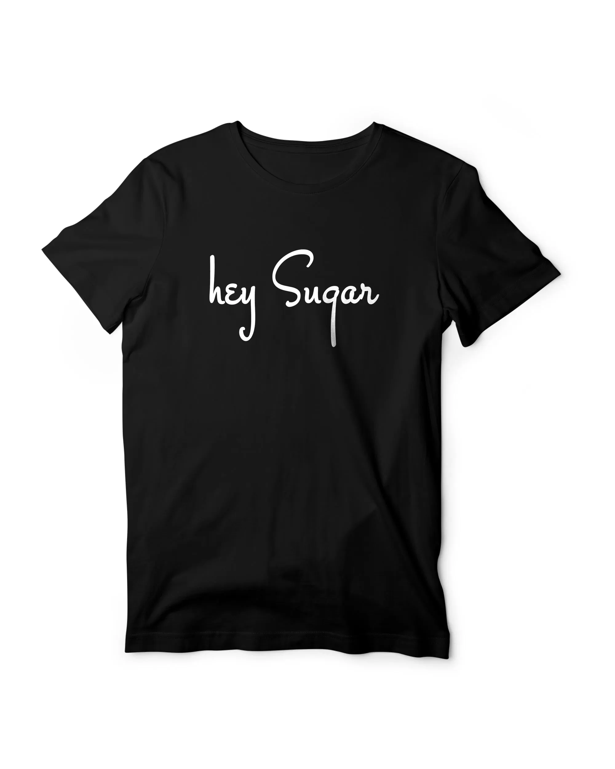 Hey Sugar - Digital Graphics Basic T-shirt black