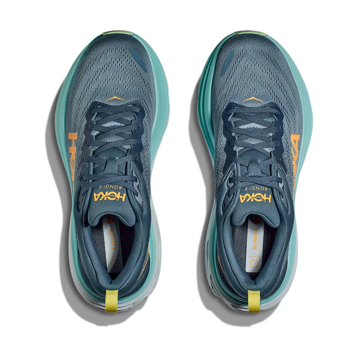 Hoka Bondi 8 Mens | Real Teal / Shadow