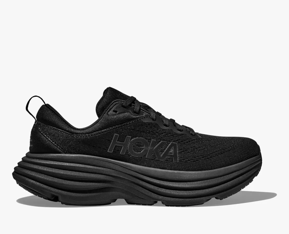 Hoka - Men's Bondi 8 Black/Black BBLC 1123202