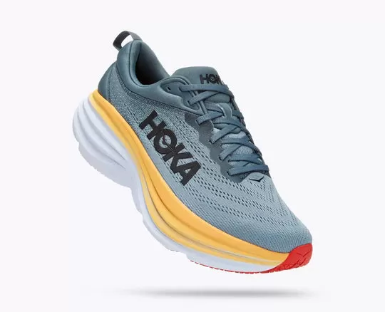 Hoka - Men's Bondi 8 Goblin Blue / Mountain Spring GBMS 1123202