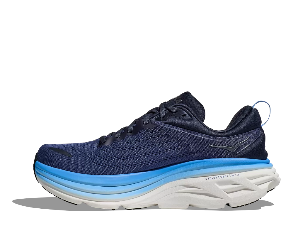 'HOKA' Men's Bondi 8 - Outer Space / All Aboard