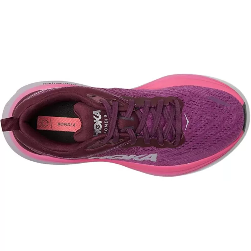 Hoka One One women's running shoe W Bondi 8 1127952/BGWN beautyberry-grape 