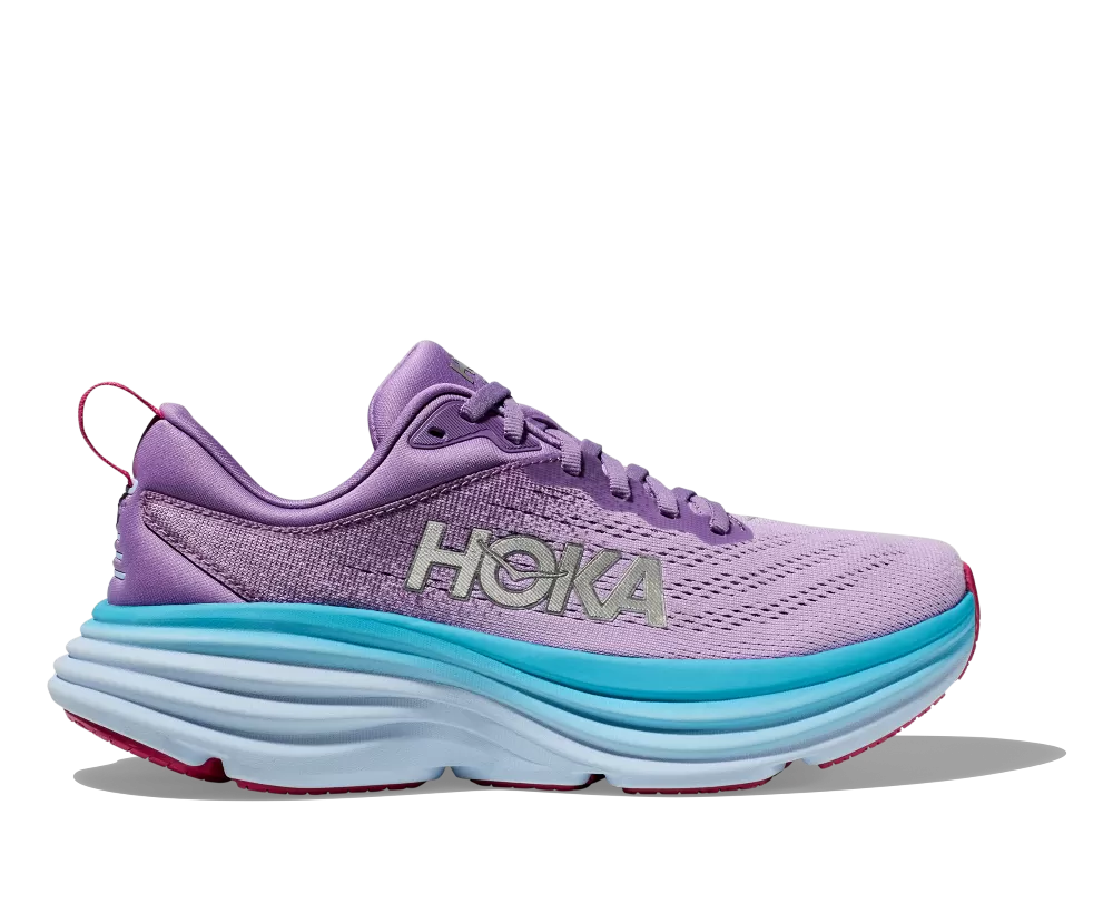 'HOKA' Women's Bondi 8 - Chalk Violet / Pastel Lilac