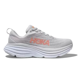 'HOKA' Women's Bondi 8 - Harbor Mist / Lunar Rock (Wide)