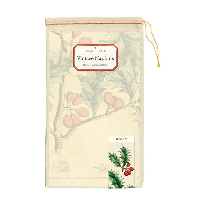 Holly Cloth Napkin Set