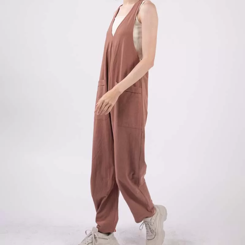 Hottie Shottie Raw Edge Jumpsuit