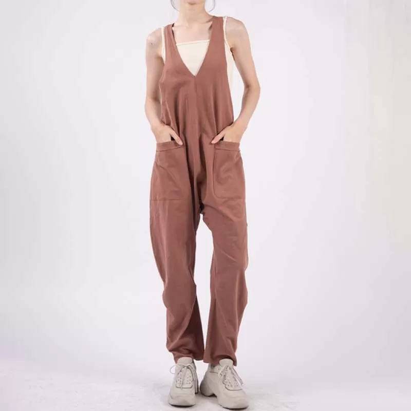 Hottie Shottie Raw Edge Jumpsuit