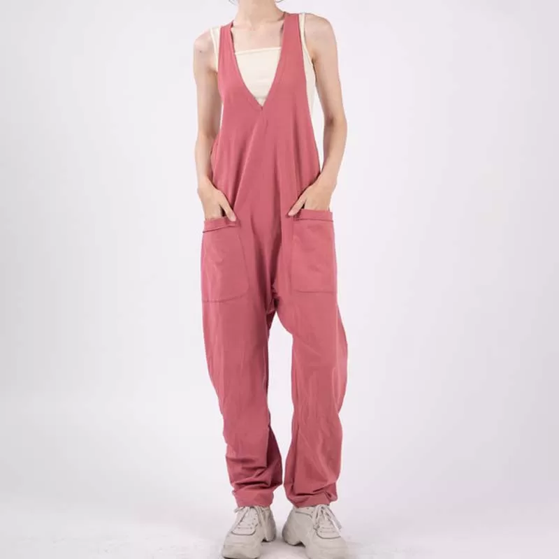 Hottie Shottie Raw Edge Jumpsuit