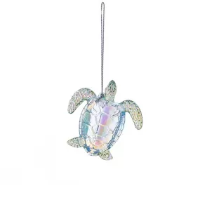 Iridescent Turtle Ornament