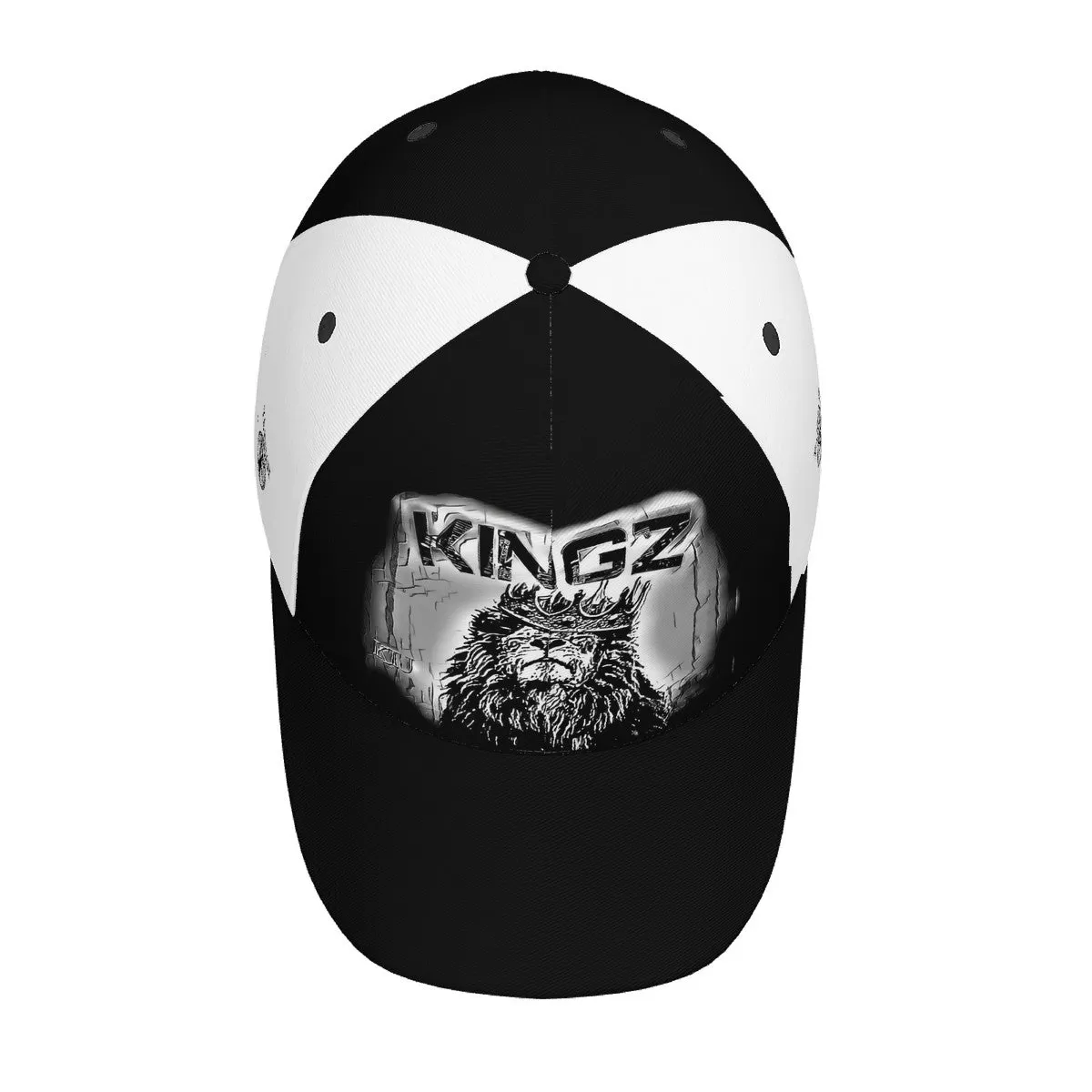 KINGZ 01-02 Designer Curved Brim Baseball Cap