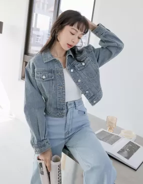 Kristen Denim Jacket in Light Wash