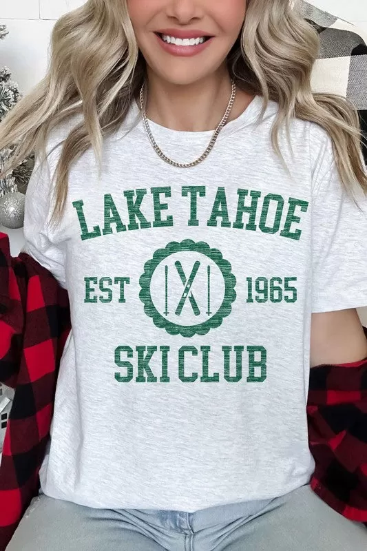 LAKE TAHOE SKI CLUB GRAPHIC TEE