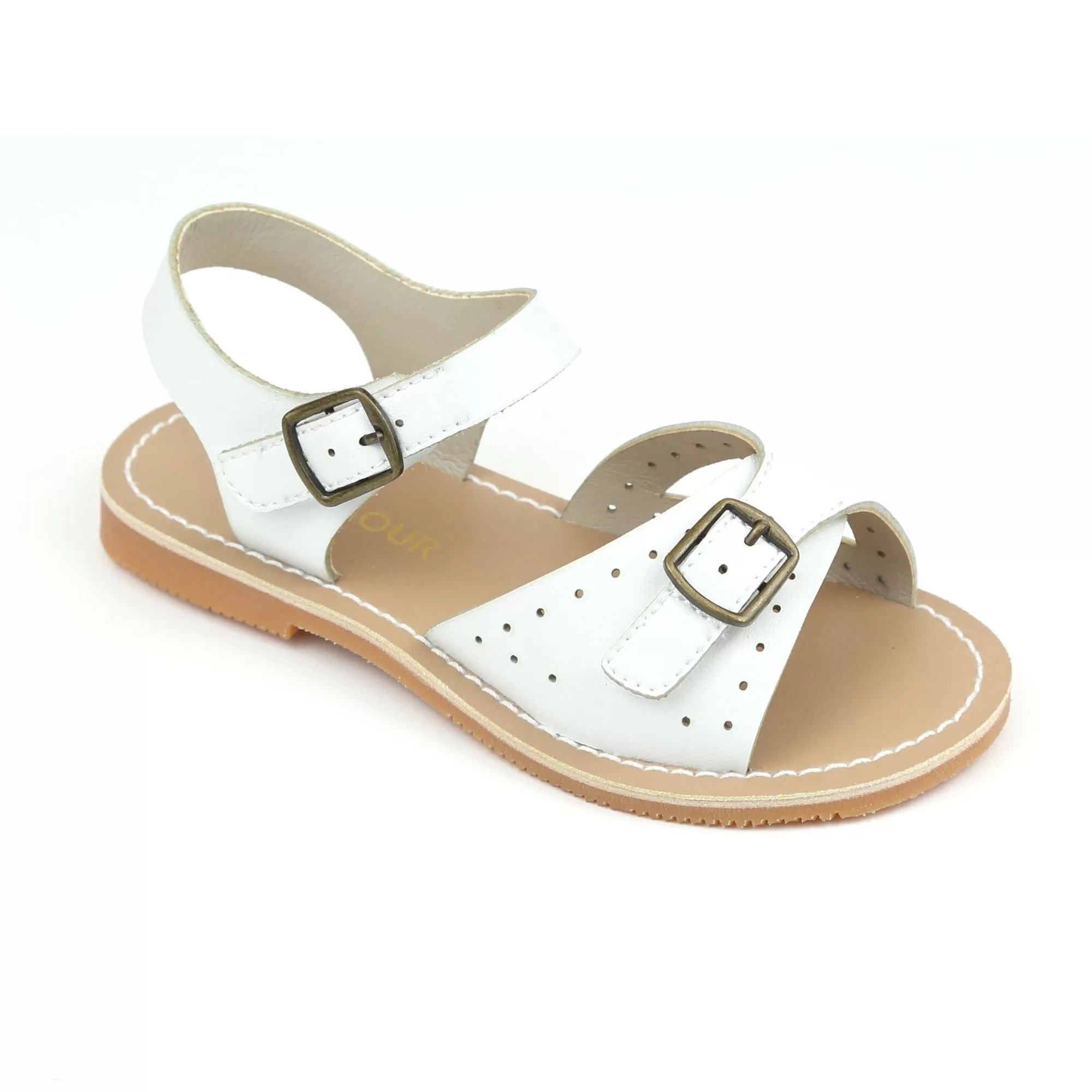 Lara Girls Vintage Inspired Buckled Sandal