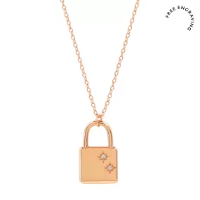 Lara Lock Necklace