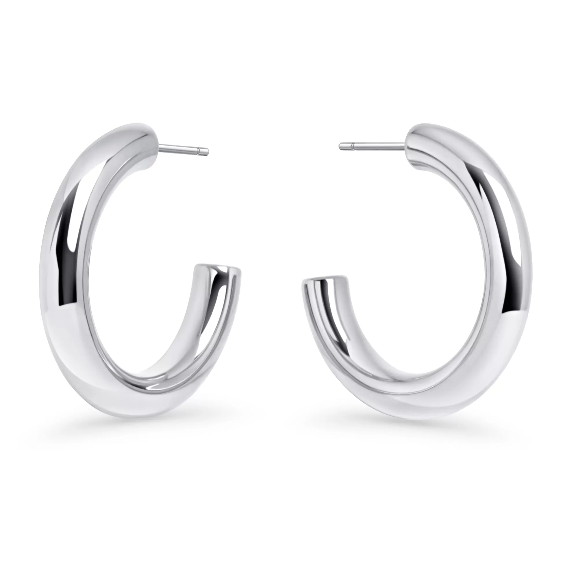 Lara Medium Hoop Earrings