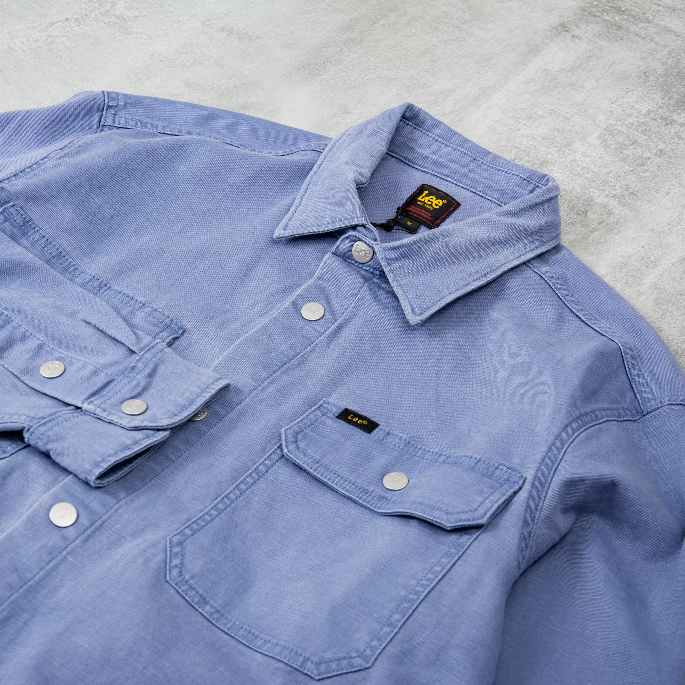 Lee Workwear Overshirt - Surf Blue