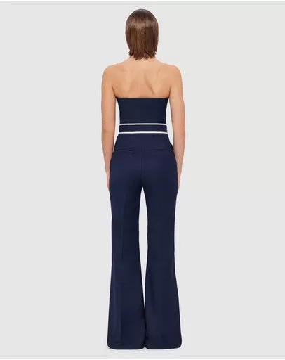 Leo Lin Mary Jumpsuit - Oxford Blue