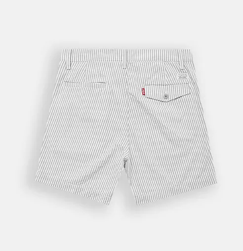 LEVI’S MEN’S XX CHINO AUTHENTIC SHORT - MARLON STRIPE WEATHERVANE