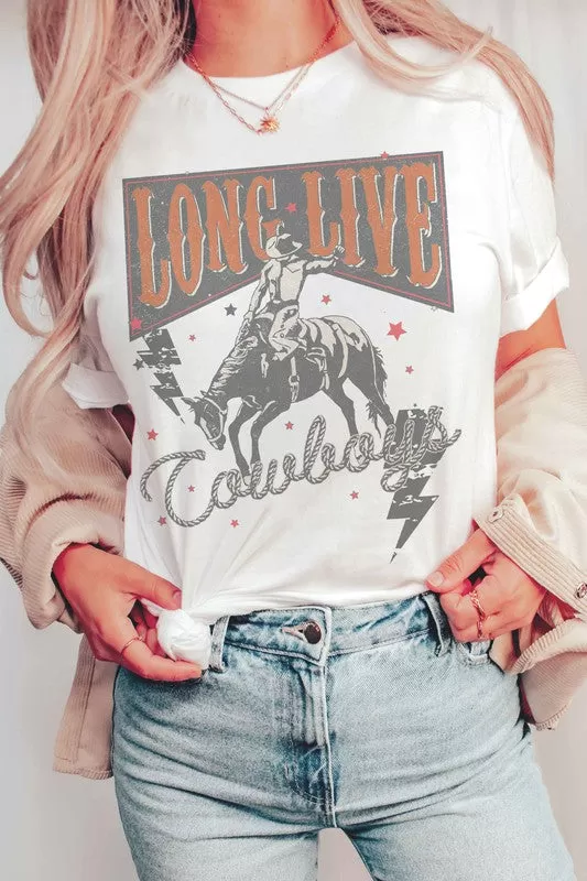 LONG LIVE COWBOYS GRAPHIC TEE