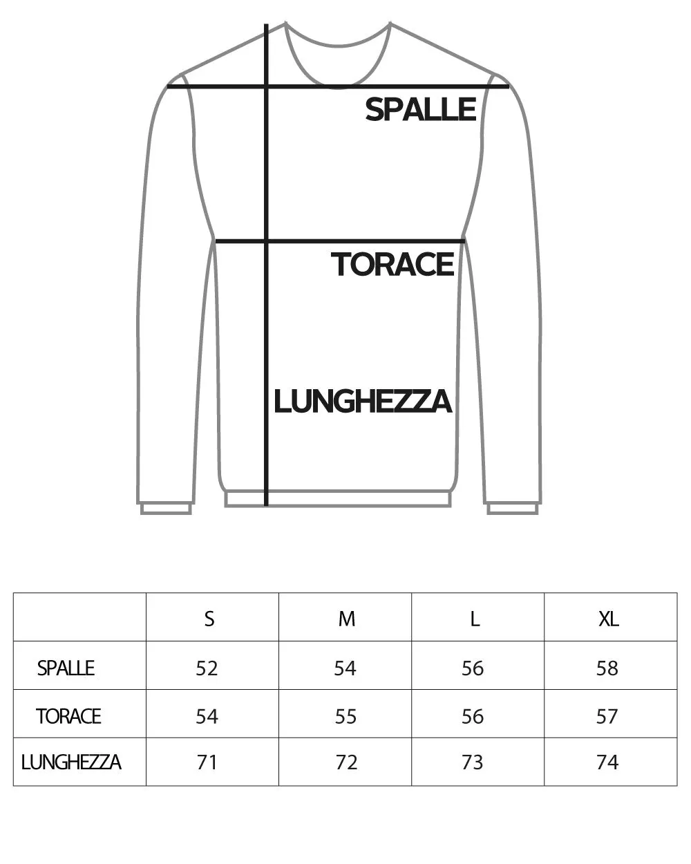 Maglia Uomo Maglioncino Manica Lunga Basic Girocollo Tinta Unita Bianco Leggera GIOSAL-M2655A