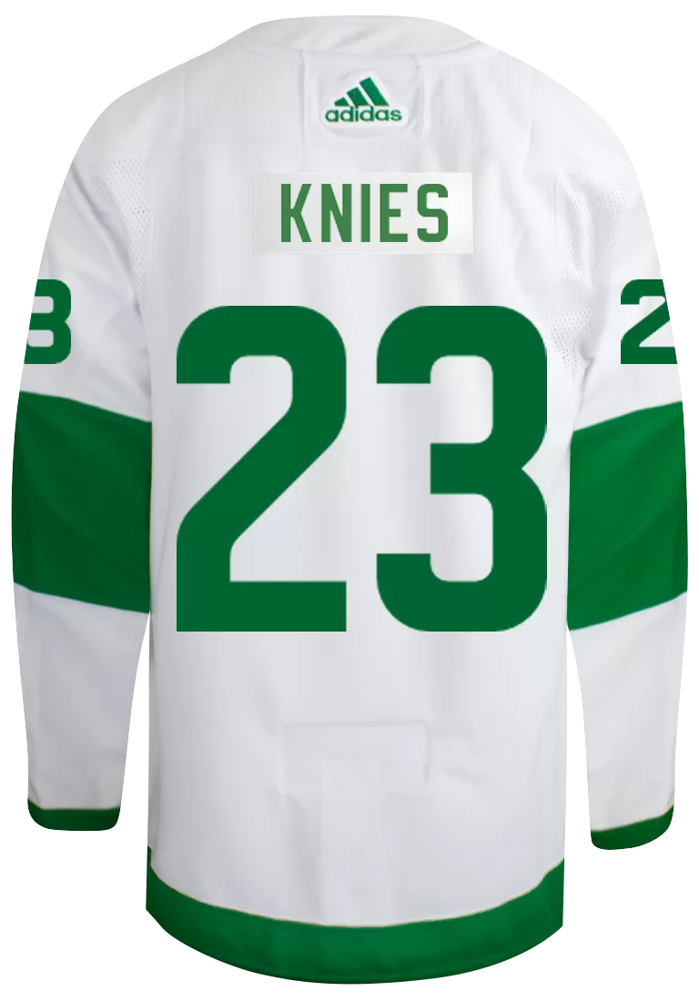 Maple Leafs Adidas Men's Authentic 2024 St Pats Jersey - KNIES