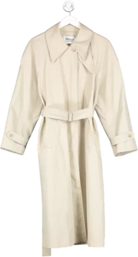 Marcela Beige Belted Trench Coat One Size