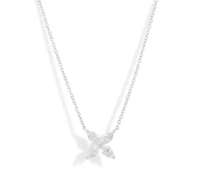 Marquise Flower Necklace