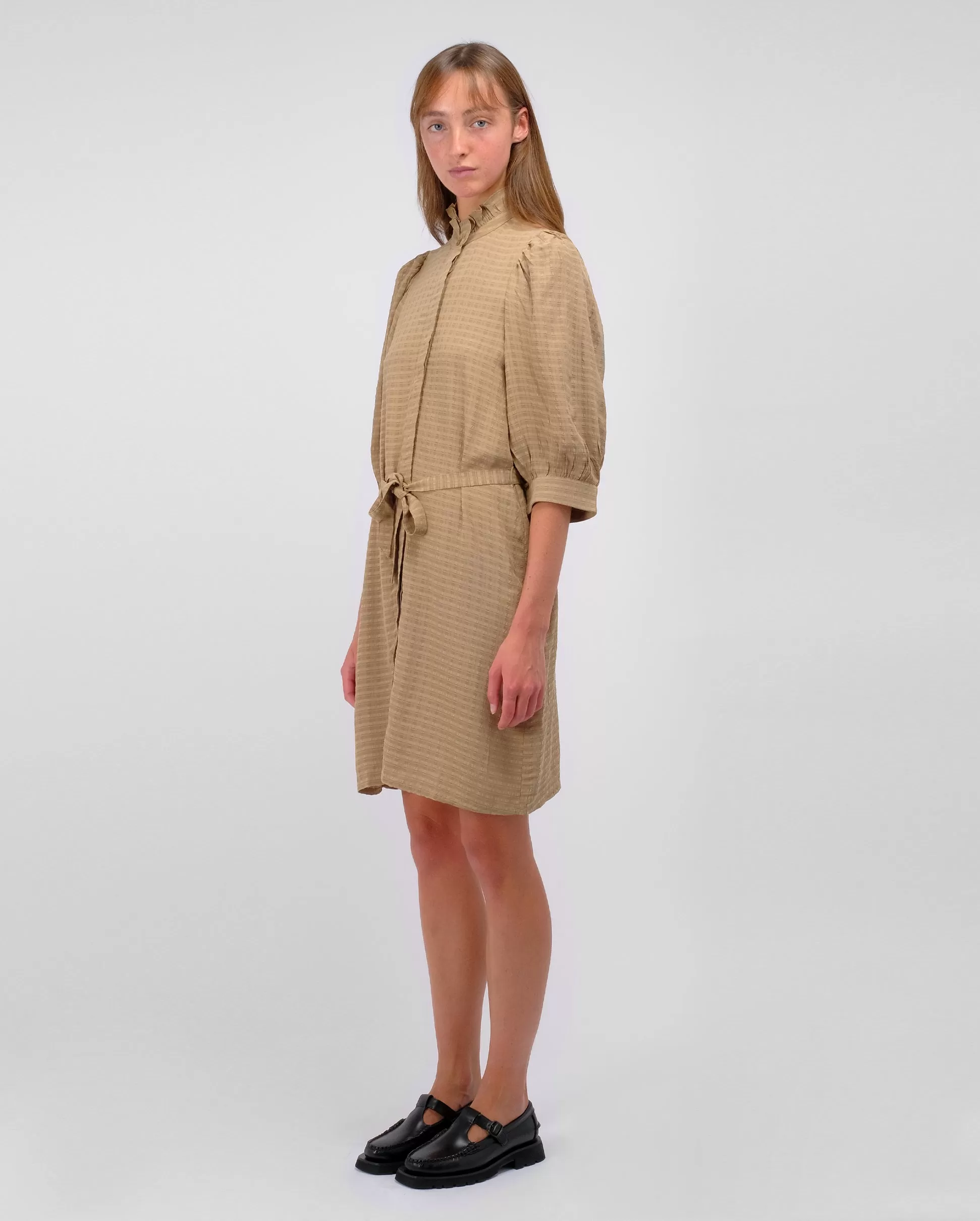 MEJSI SHIRT DRESS / ELMWOOD