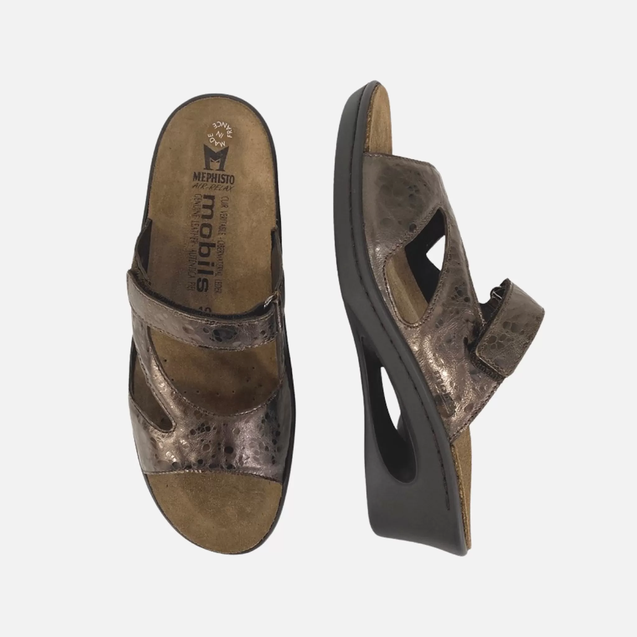 Mephisto Mobils Women Sandal Candy Bronze