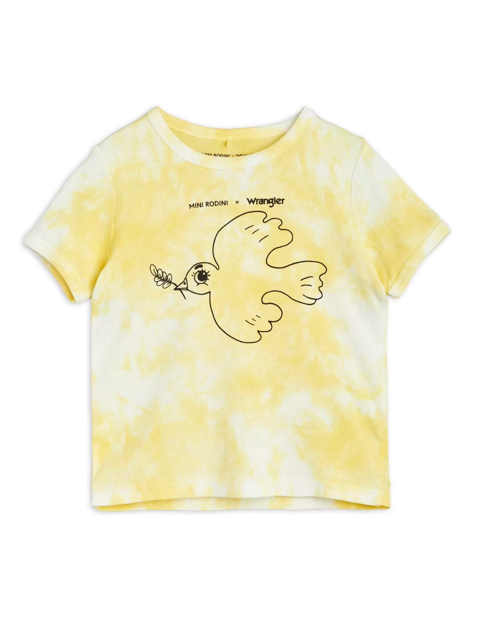 Mini Rodini X Wrangler | Peace dove tie dye sp ss tee