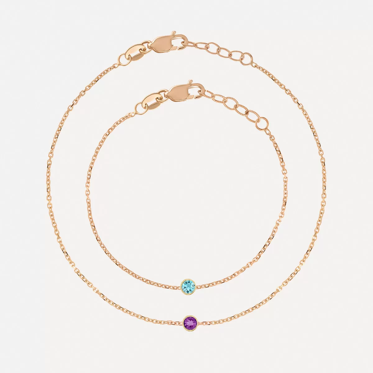 Mommy   Me Birthstone Bracelet Set