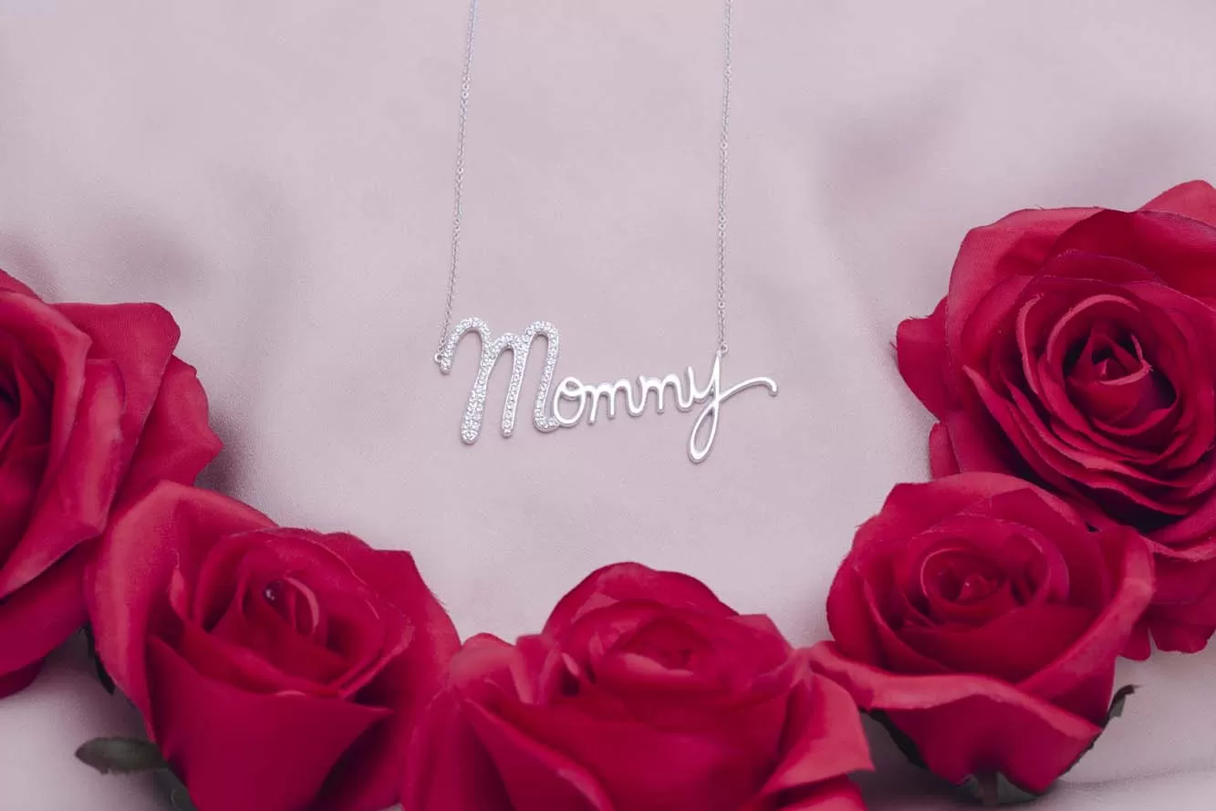 Mommy Nameplate Necklace