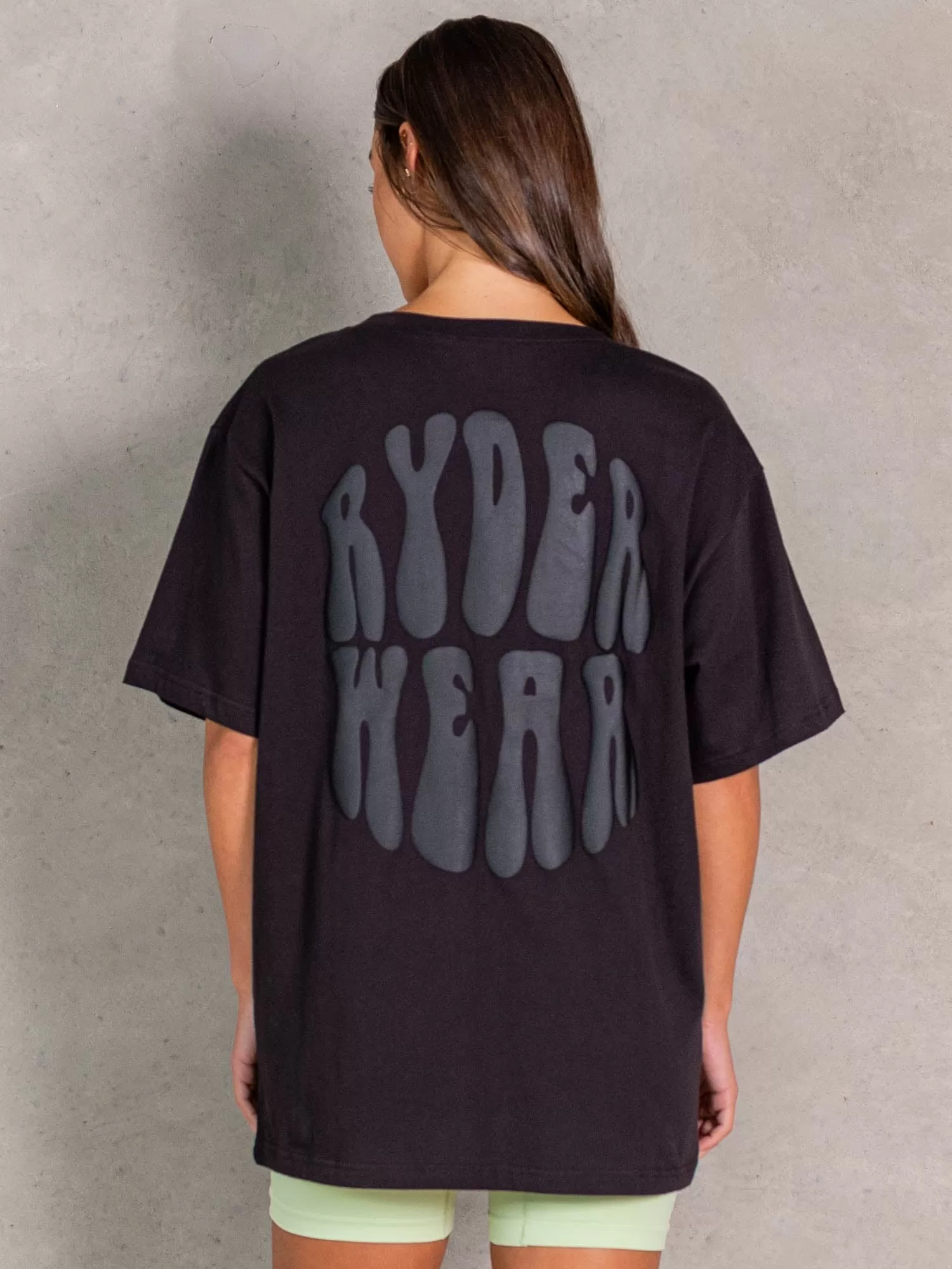 NRG Oversized T-Shirt - Faded Black